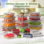 36-Piece Food Storage Containers - Image 7