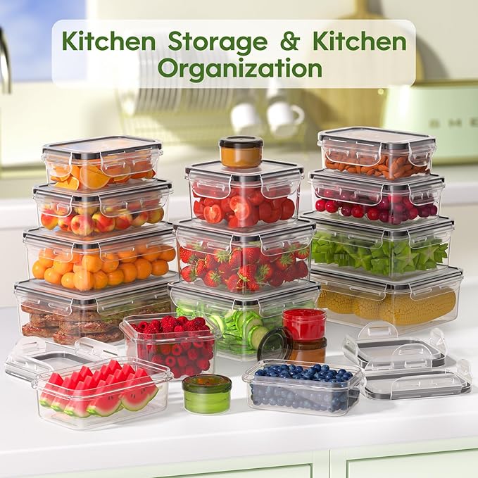 36-Piece Food Storage Containers - Image 7
