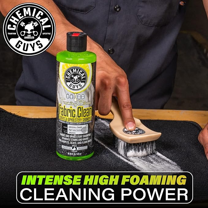 Chemical Guys CWS203 Foaming Citrus Fabric Clean Carpet & Upholstery Cleaner - Image 8