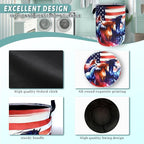 American Flag Horse Laundry Basket Patriotic Foldable Funny Laundry Hamper - Image 4
