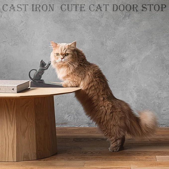 Cat-Shaped Door Stopper for Indoor Use - Image 6