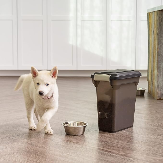 IRIS USA Dog Food Storage Container, Airtight Lid, Versatile Pet Food Bin - Image 5