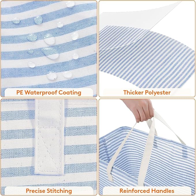 Lifewit 1 Pack Laundry Hamper Large Collapsible Laundry Baskets, Freestanding - Image 6
