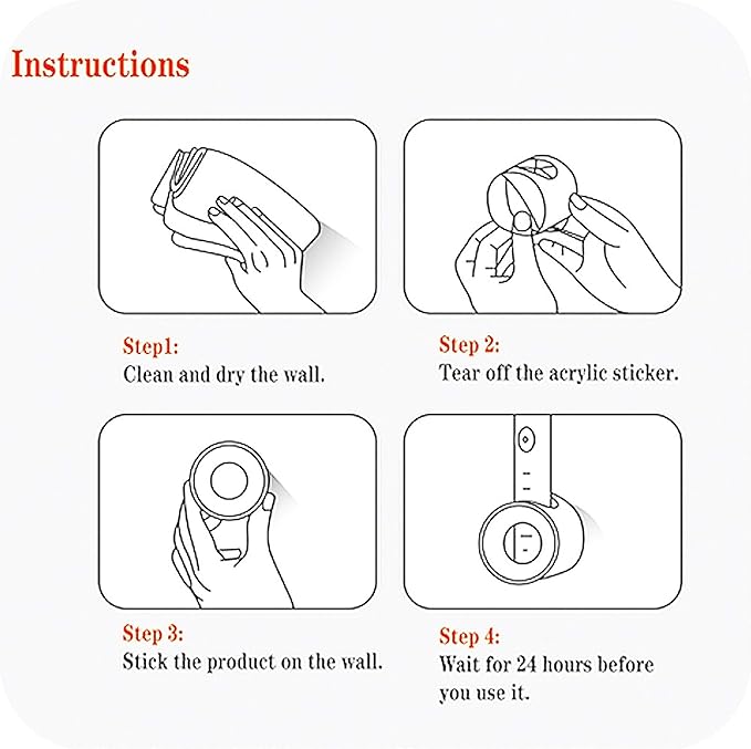 Electric Toothbrush Holder, Wall Mounted - Image 7