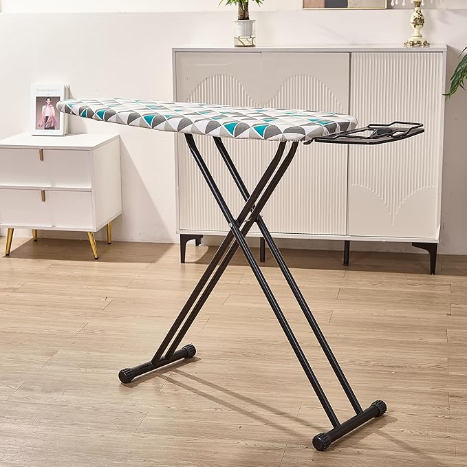 Ironing Board 13x43 Extra Thick Heavy Duty Padded Cover，Full Size Ironing Board - Image 8