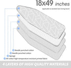 BNDX Eco-Friendly Ironing Board Cover and Pad 18" x 49" – Heat-Resistant - Image 2