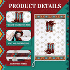 Boyiee Set of 6 Southwestern Kitchen Towels Boho Aztec Theme Dishtowel Native - Image 5