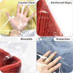Clear Resealable Cellophane Plastic Bags Self Adhesive - Image 4
