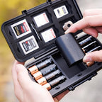 JJC Multi-Function Camera Battery Memory Card Storage Case - Image 9