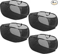 4 Pack Pop-Up Mesh Laundry Basket, Open Collapsible Laundry Baskets by Unknown