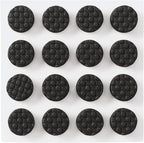 Scotch Black Adhesive Bumper Pads 40 PCS, Self-Stick Rubber Pads 3/8" Round - Image 2