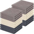 Homaxy 100% Cotton Waffle Weave Kitchen Dish Cloths, Ultra Soft Absorbent Quick by Homaxy
