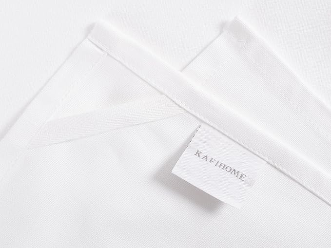 KAF Home White Kitchen Towels, 10 Pack, 100% Cotton - Image 3