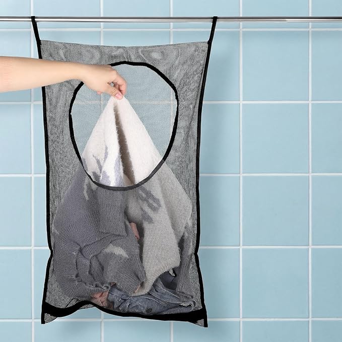 Hanging Laundry Bag Hanging Laundry Basket Wall Basket Door 30 X 20 Inch Large - Image 3