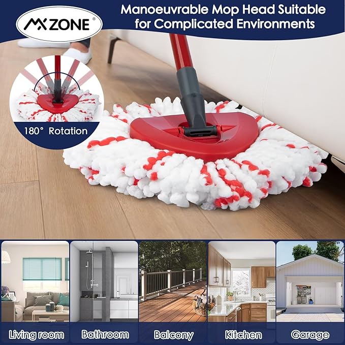 Spin Mop Heads Replacements Compatible - Image 4