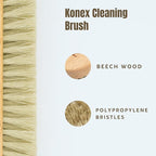 KONEX Medium-Stiffness Nylon Fiber Scrub Brush - Image 3