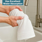 White Hand Towels for Bathroom - Image 6
