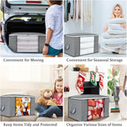 combocube 6 Pack Closet Organizers and Storage Containers, Clothes Storage Bins - Image 7