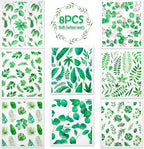 Lucomb 8 Pack Swedish Dish Cloths Washable, Reusable Cleaning Kitchen Paper by Lucomb