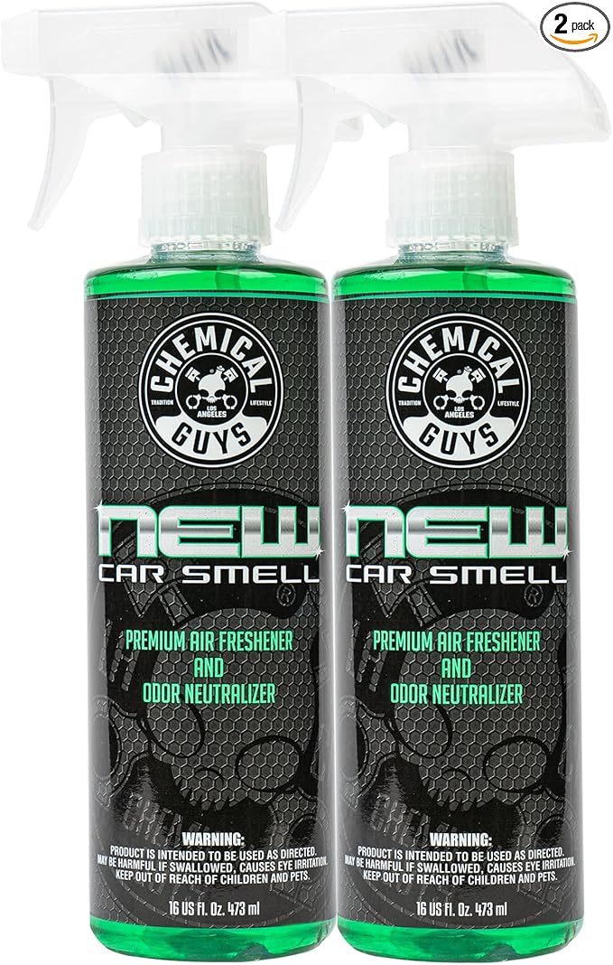 Chemical Guys New Car Smell Air Freshener and Premium Odor Eliminator Refreshes by ChemicalGuys