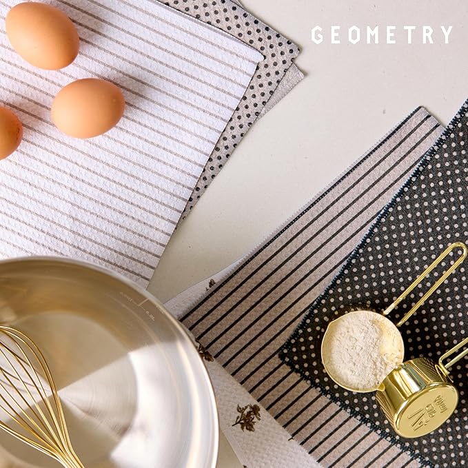 GEOMETRY Dishcloth – Evergreen Collection – Quick-Dry, Ultra-Absorbent - Image 8