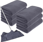 6 Pcs Extra Large Microfiber Cleaning Cloth Reusable Microfiber Towels Thick by Unknown