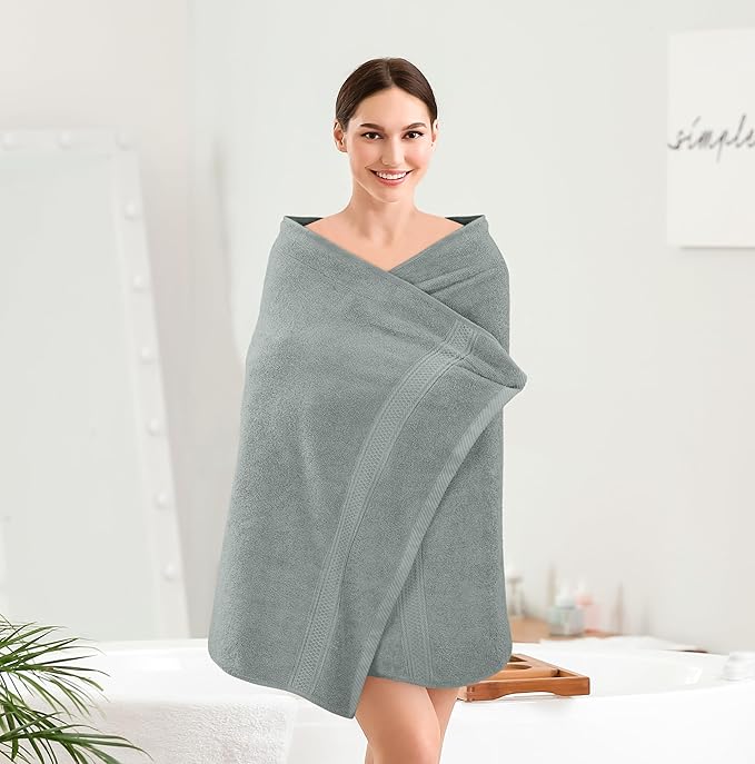 Utopia Towels 4 Pack Premium Bath Towels Set, 27 by 54 Inches, 100% Ring Spun - Image 7