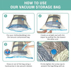 Cozy Essential Vacuum Storage Bags, Compression Space Saver Bags - Image 6