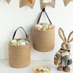 Goodpick 2pack Jute Hanging Basket - Image 5