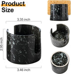Sponge Holder for Kitchen, Ceramic Sink Caddy Scrub Sponge Rack Dish Rack - Image 3