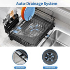 TOOLF Extendable Dish Drying Rack, 2 in 1 Multifunction Dish Rack - Image 8