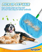 KEEPOW Reusable Dry Sweeping Cloths Microfiber Wet Pads Refill Compatible - Image 9