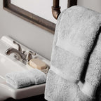 SUPERIOR Solid Egyptian Cotton Towel Set, Hand Towel 20” x 30”, Bath Towel 30” - Image 6
