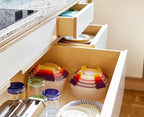 Joseph Joseph Nest Lock 8-piece Plastic BPA Free Round Food Storage Container - Image 7