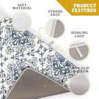 Bohemian Grey Retro Dish Drying Mat - Image 4