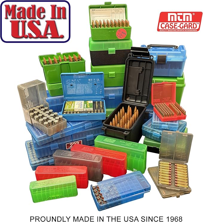 MTM 50 Round Flip-Top Rifle Ammo Box WSSM, 500 S&W - Image 5