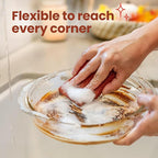 Scotch-Brite Brite Harvest Collection, 1 Extra Gentle Leafy Clean Kitchen Sponge - Image 5