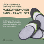 Greenzla Reusable Makeup Remover Pads Travel Set - Image 7