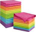 Orighty Microfiber Cleaning Cloth Pack of 24, Microfiber Towels by AllRightinOrighty