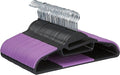 Amazon Basics Space Saving Non-Slip Rubber Coated Plastic Hangers by AmazonBasics