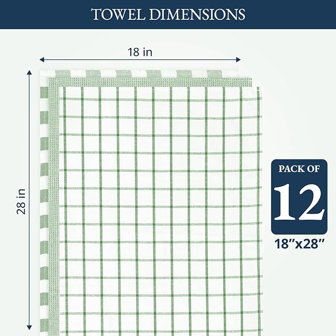 LANE LINEN Kitchen Towels Set - Image 3