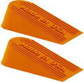 Halloween Orange Large Rubber Door Stopper Made in USA by SuspensionDudes
