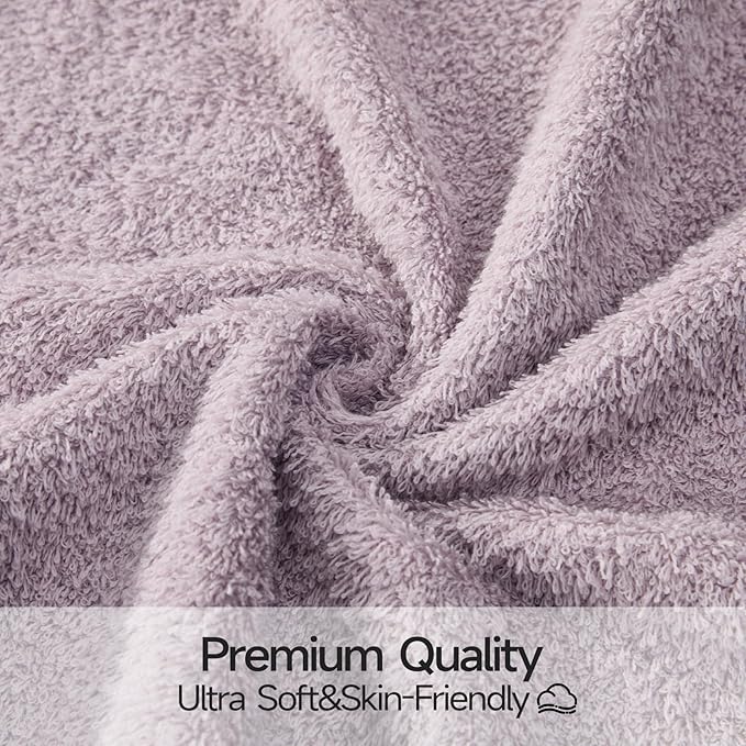 REDKISS 2-Pack Luxury Hand Towels, 16x32 Inch 450 GSM 100% Cotton, Super Soft - Image 4