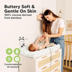 2-Pack Baby Changing Pad Cover for Girl, Boy - Image 3
