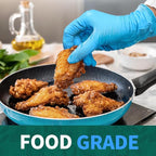 Vinyl Disposable Exam Gloves, 4Mil Powder-Free Latex-Free Food Grade Cooking - Image 5