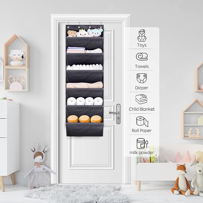 SLEEPING LAMB Shoe Rack for Door - Image 7