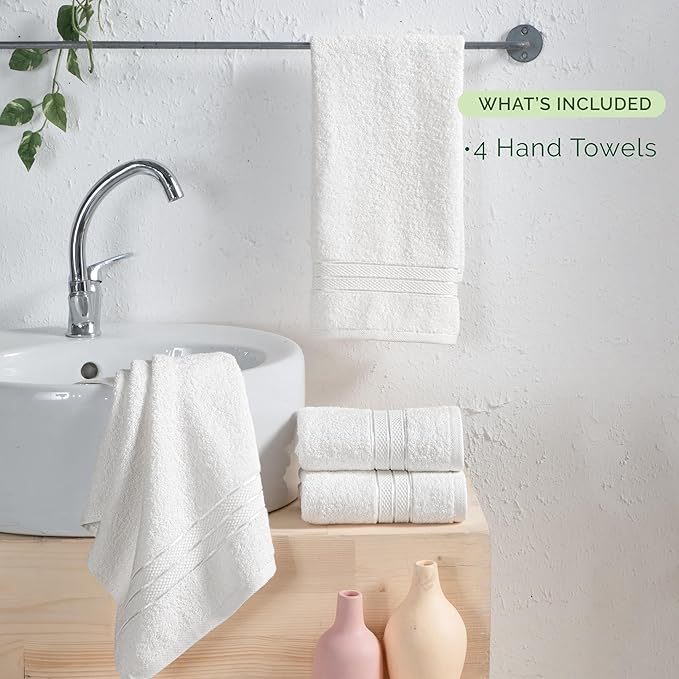 Elegant Comfort Three Line Popcorn Towel Set - Image 4