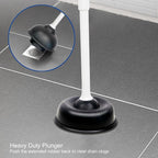 CELOX 2 Set Toilet Brush and Plunger Set, Toilet Brush and Holder Set, Toilet - Image 6
