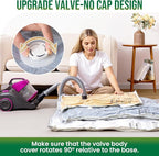 TAILI 6 Pack Vacuum Storage Bags, Jumbo Vacuum Seal Bags - Image 5