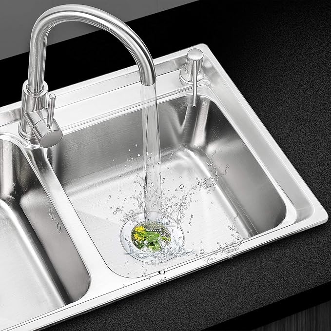 2 Pack - 2.75" Top / 1.5" Basket, Stainless Steel Slop, Kitchen and Bathroom - Image 6